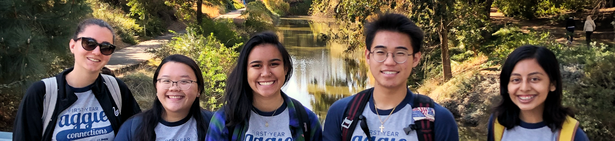 FYAC group in arboretum